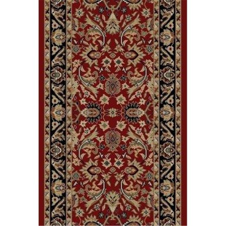 CONCORD GLOBAL 9 ft. 3 in. x 12 ft. 6 in. Ankara Sultanabad - Red 62008